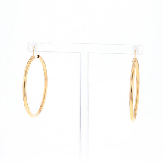 Gold Hoop Earrings