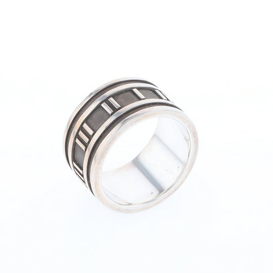 Tiffany & Co Sterling Silver Roman Numerals Ring