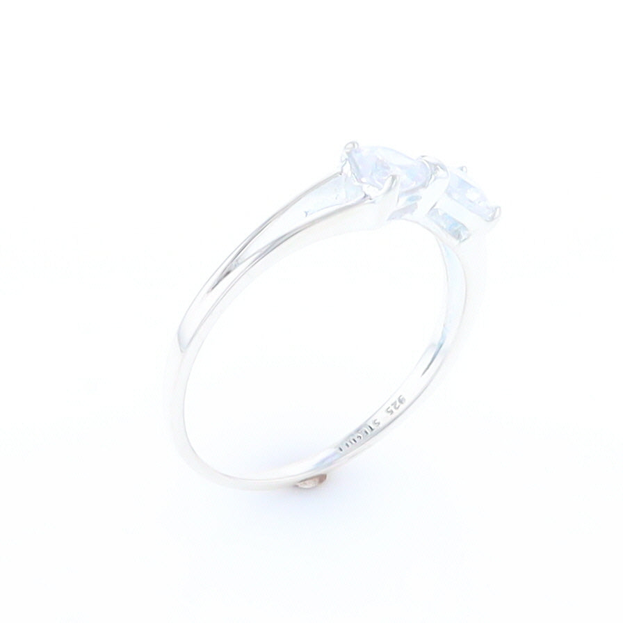 Cubic Zirconia Bow Tie Ring