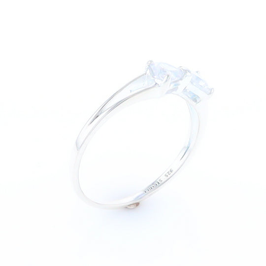 Cubic Zirconia Bow Tie Ring