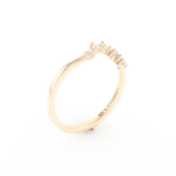 Yellow Gold Shadow Band