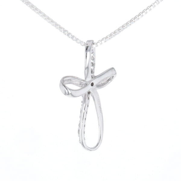 Open Loop Cross Necklace