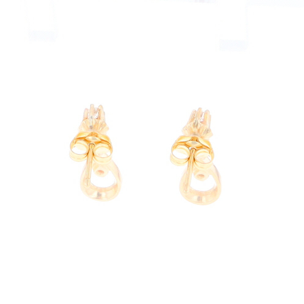 Dangle Teardrop Diamond Earrings