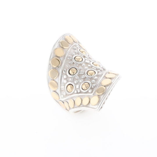 John Hardy Two-Tone Curved Ring