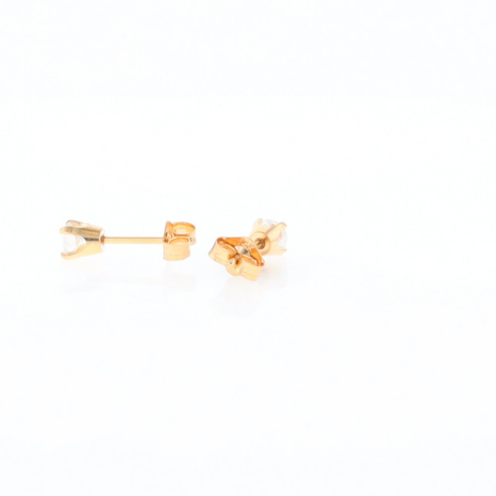 0.34ctw Diamond Stud Earrings