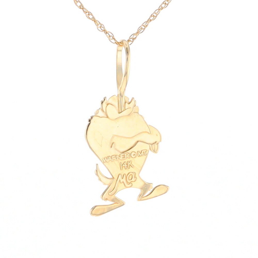 Gold Tasmanian Devil Charm