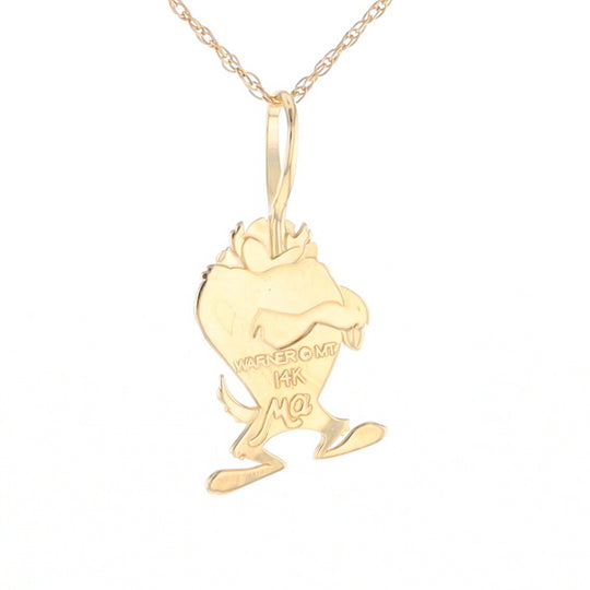 Gold Tasmanian Devil Charm