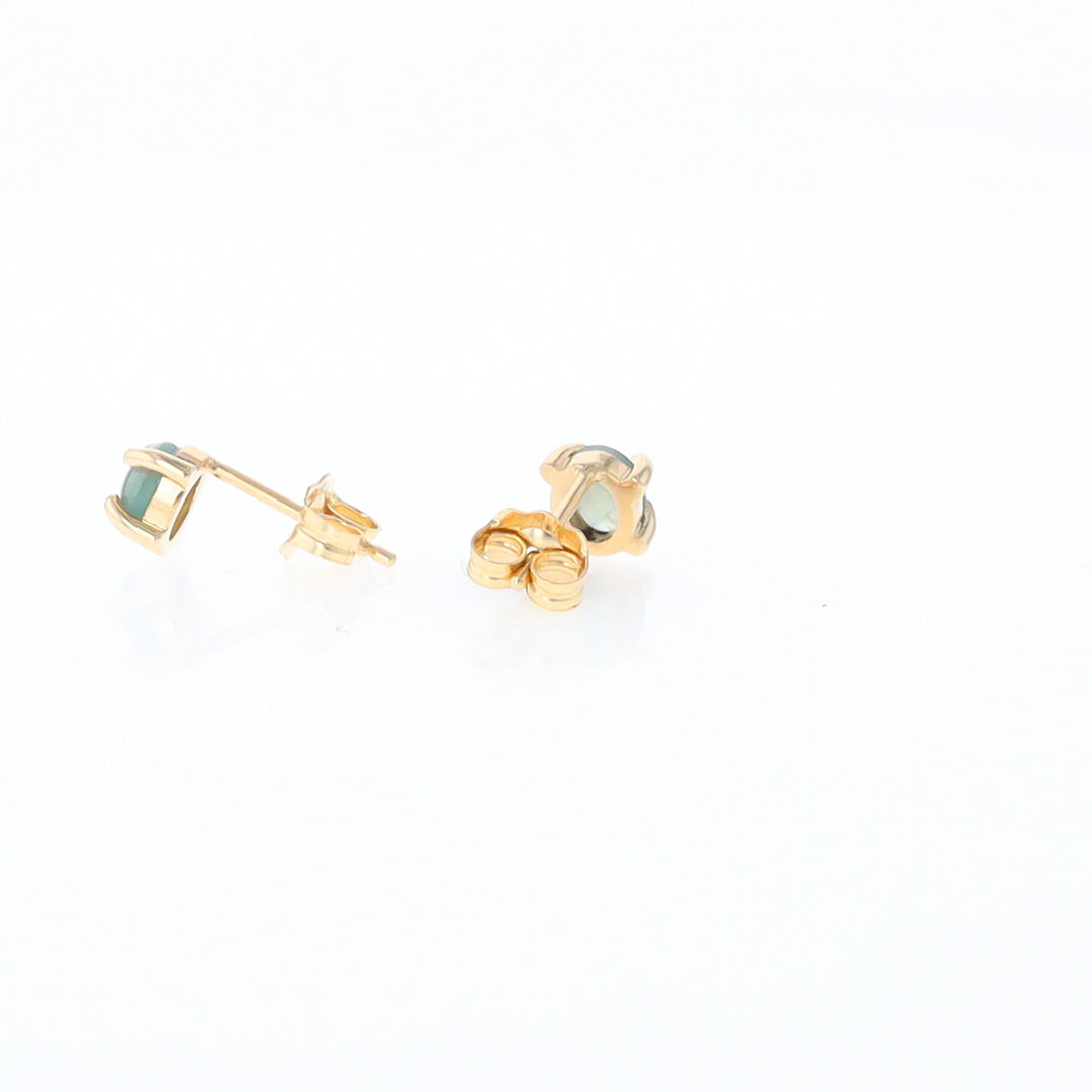 Cat's Eye Alexandrite Studs