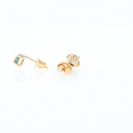 Cat's Eye Alexandrite Studs