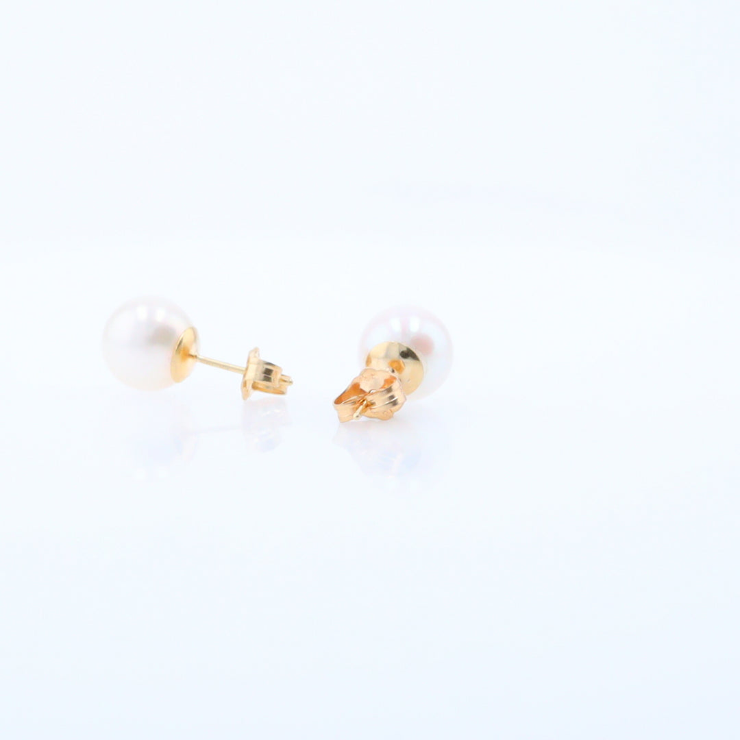 Pearl Stud Earrings