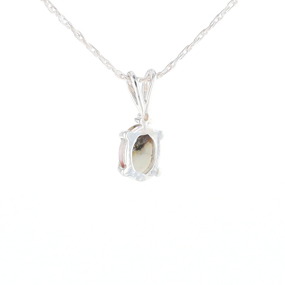 Gold Quartz Cabochon Necklace