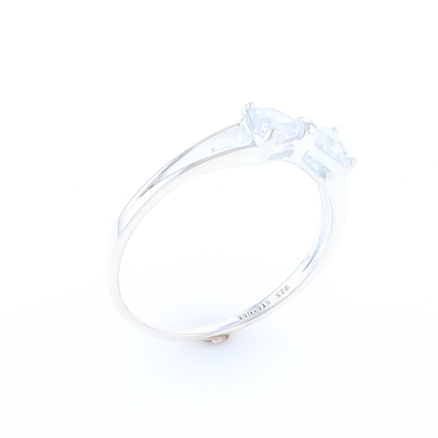 Cubic Zirconia Bow Tie Ring