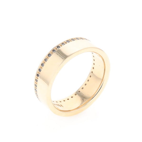 Men's Blue Sapphire Wedding Band Contemporary Design