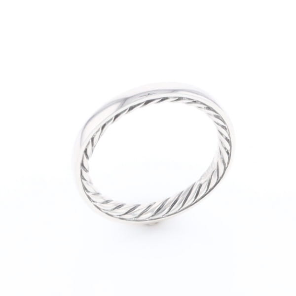 Sterling Silver Rope Decal Band