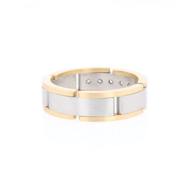 Moveable Men's 5 Diamond Ring