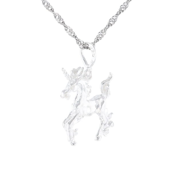 Silver Unicorn Pendant