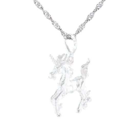 Silver Unicorn Pendant