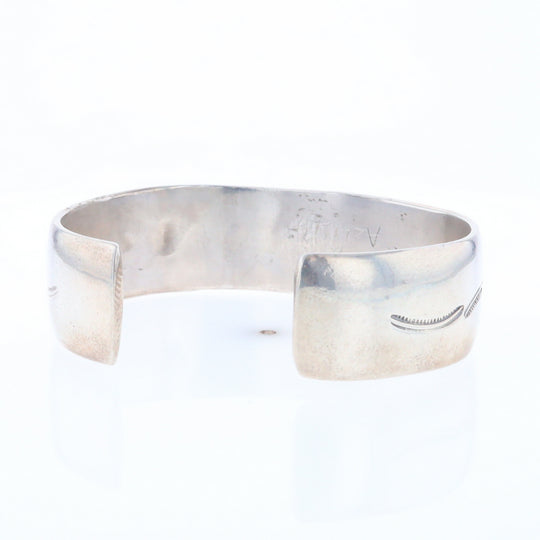 Native Silver Bird Cuff Bracelet