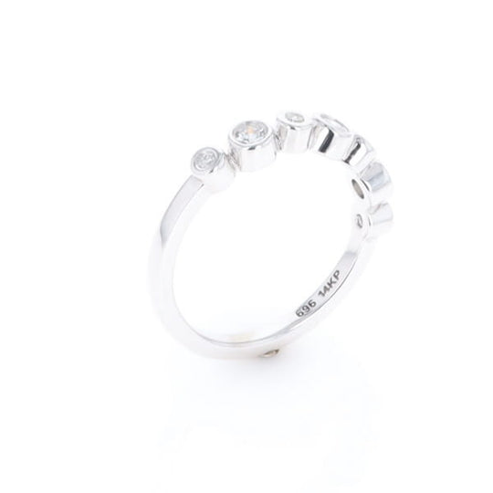 7-Stone Bezel Set Diamond ring