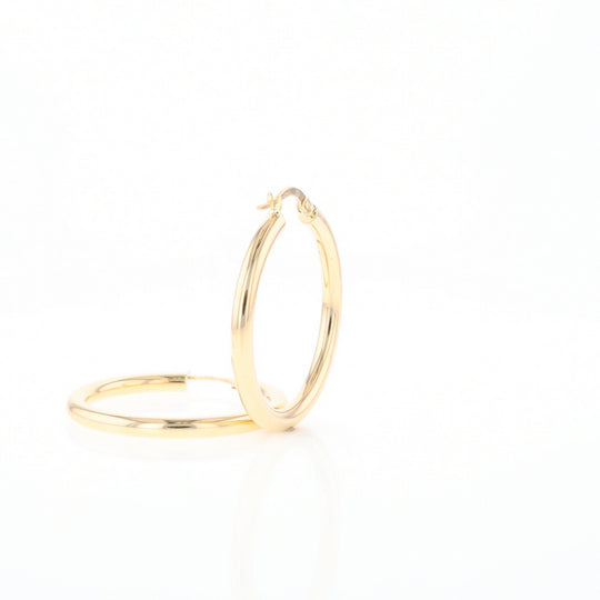 Gold Hoop Earrings