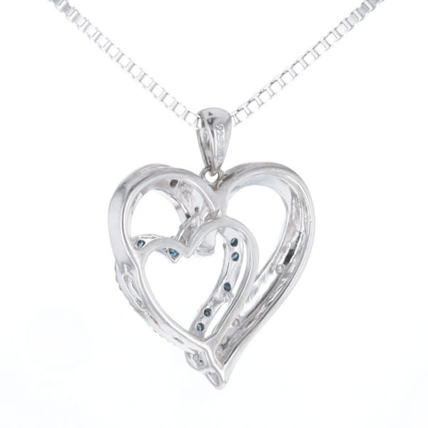 Double Open Heart Pendant