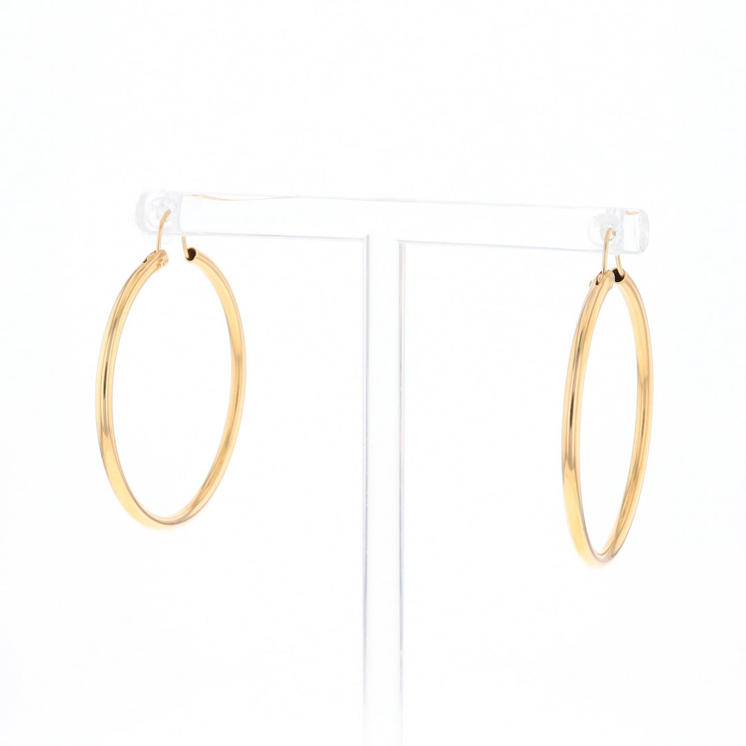 Gold Hoop Earrings