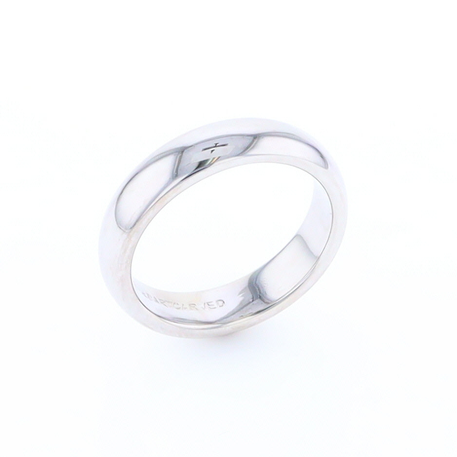 White Gold Wedding Band