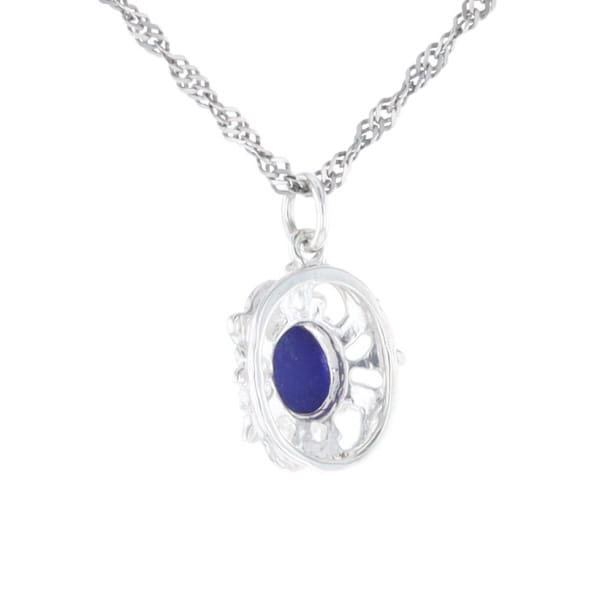 Silver Lapis Lazuli Pendant