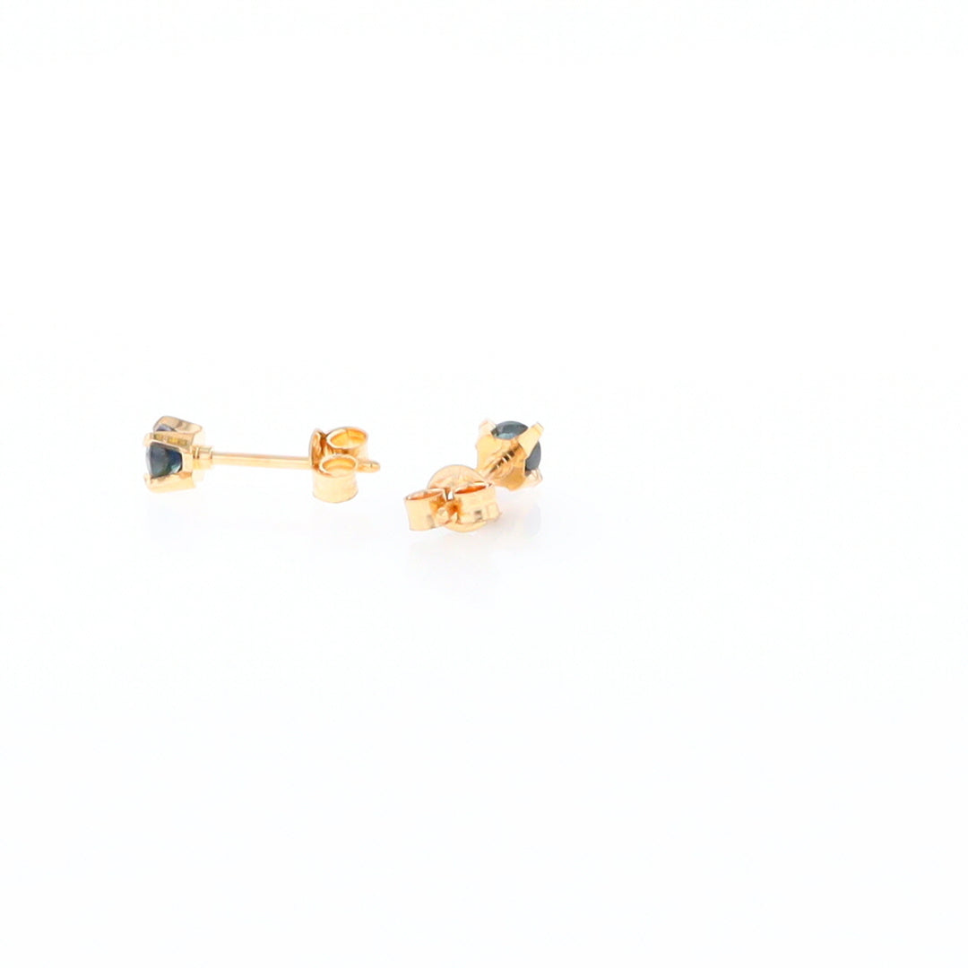 Sapphire Stud Earrings