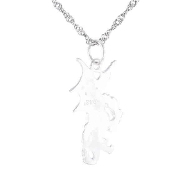 Silver Dragon Pendant