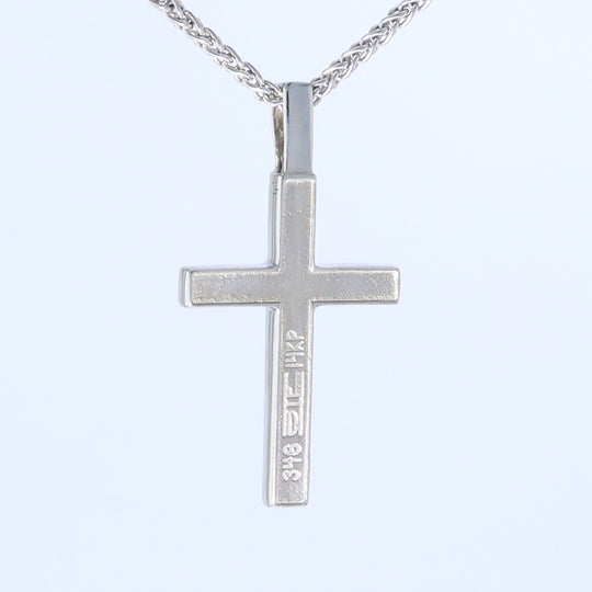 Opal Pendant 4 Section Inlaid Cross