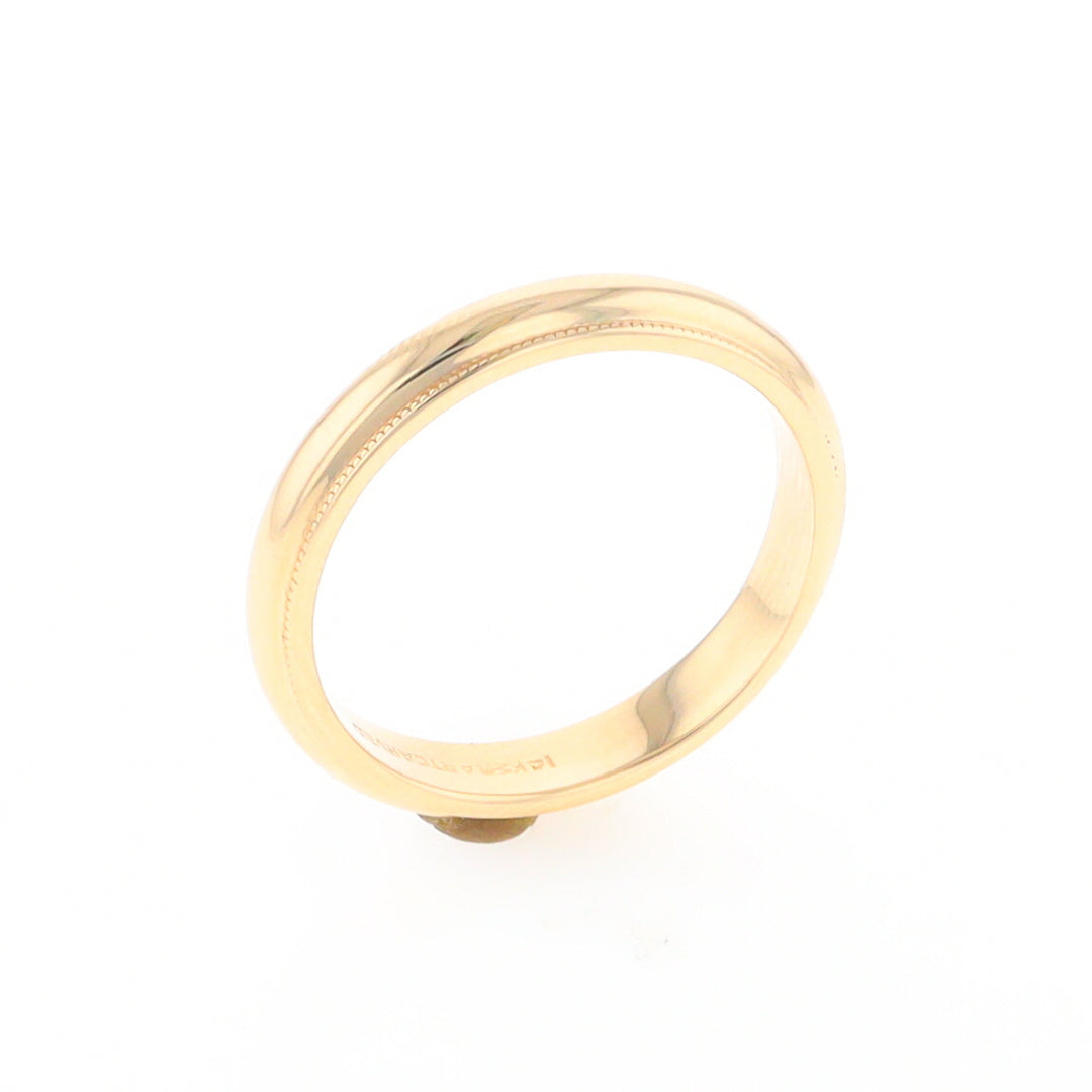 Milgrain Standard Fit Wedding Band