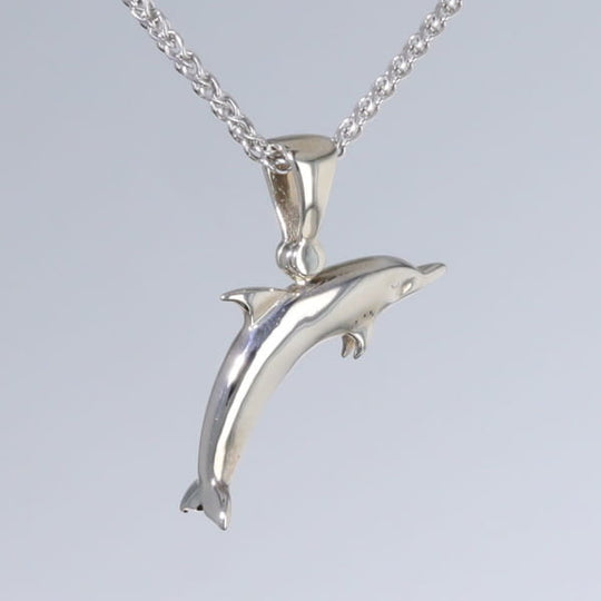 Opal Pendant Inlaid Sea Life Dolphin