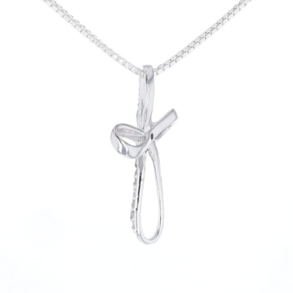 Open Loop Cross Necklace