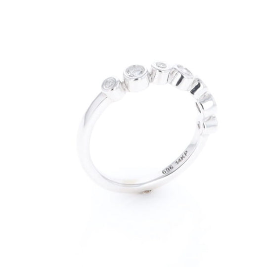 7-Stone Bezel Set Diamond ring