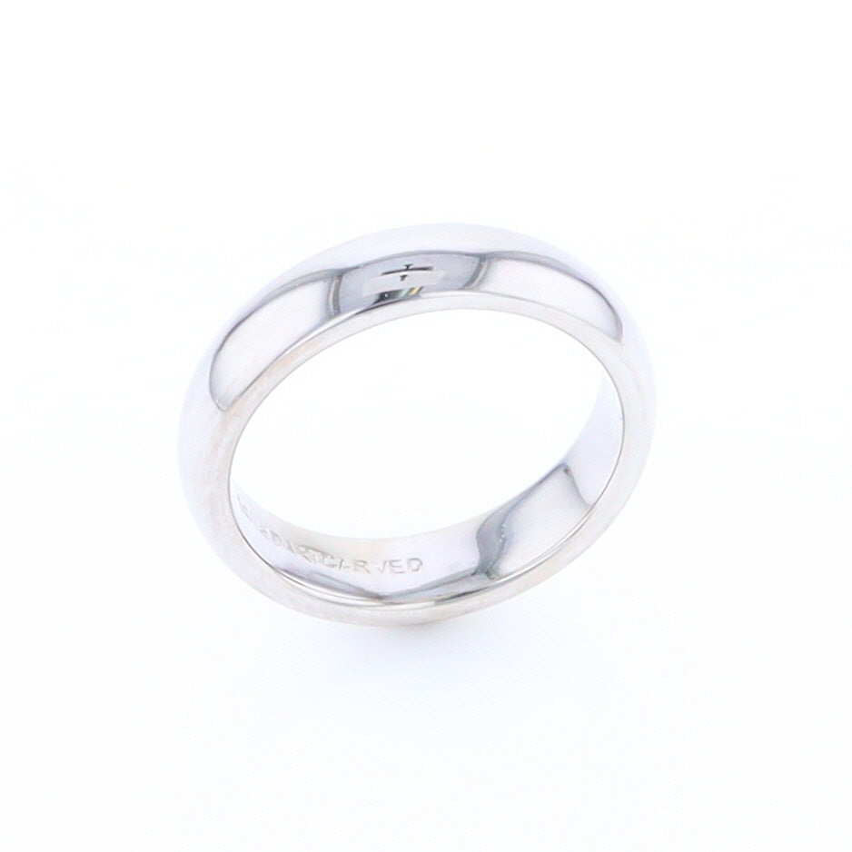 White Gold Wedding Band