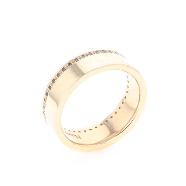 Men's Blue Sapphire Wedding Band Contemporary Design