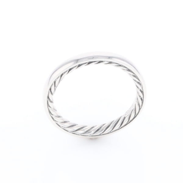 Sterling Silver Rope Decal Band