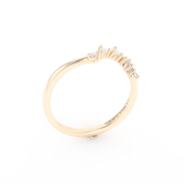 Yellow Gold Shadow Band