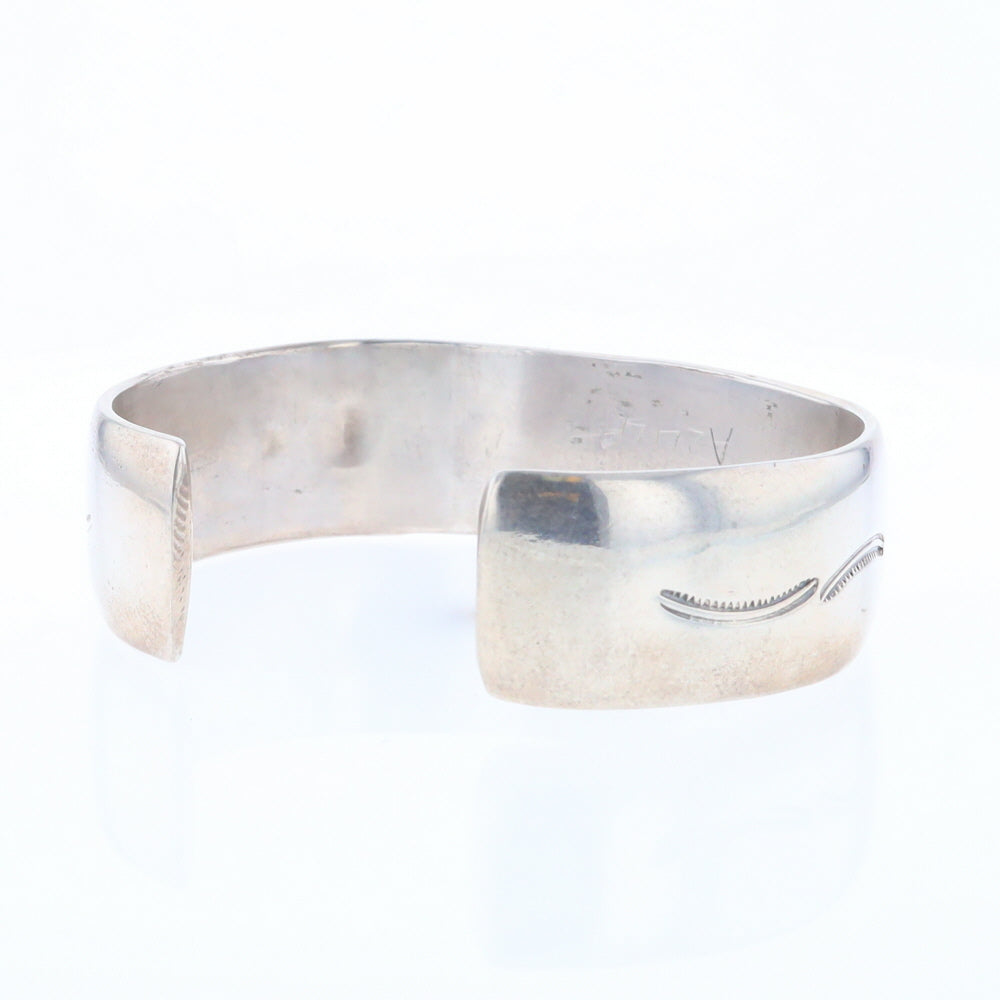 Native Silver Bird Cuff Bracelet