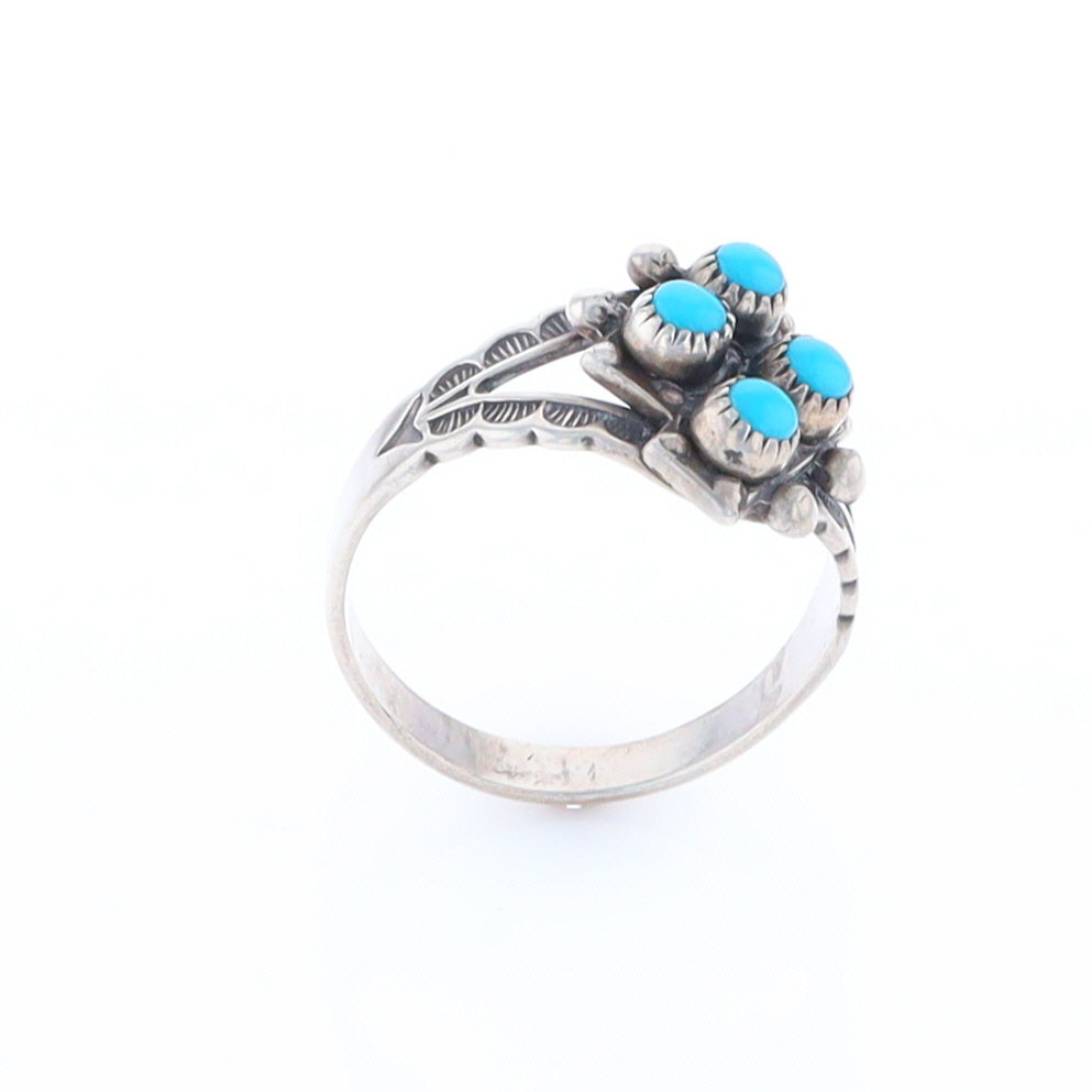 Native Four Stone Turquoise Ring