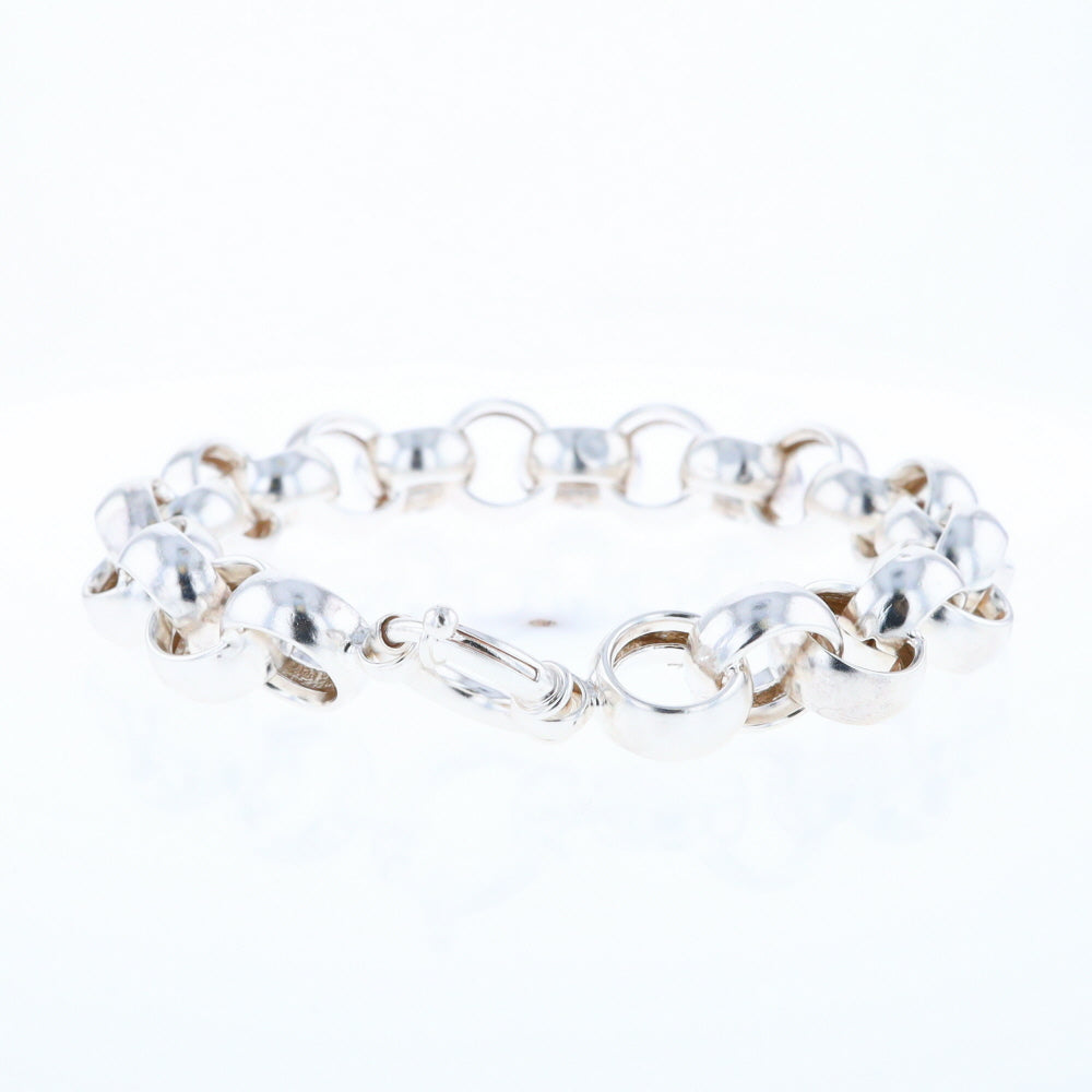 Silver Rolo Link Bracelet