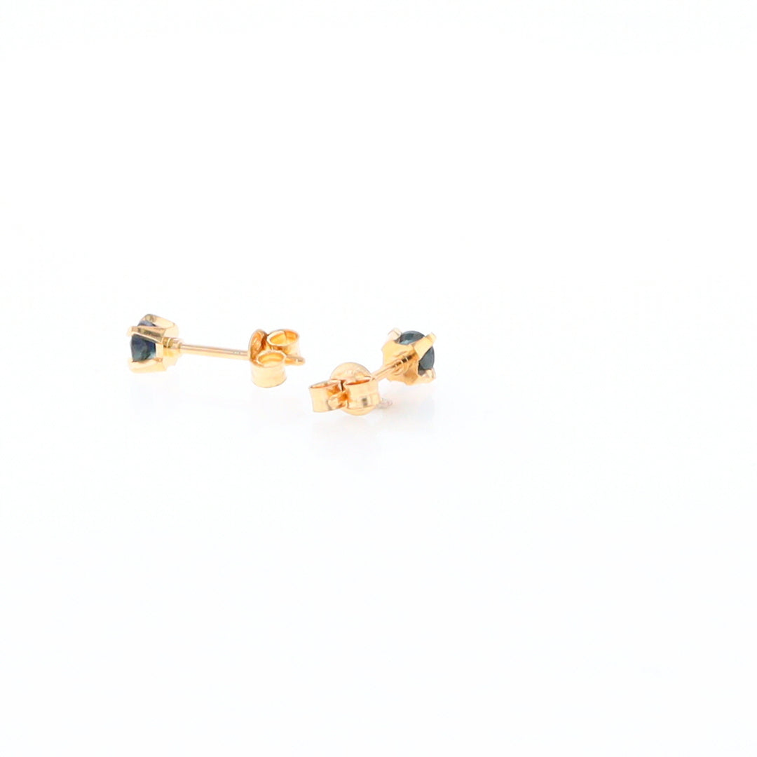 Sapphire Stud Earrings