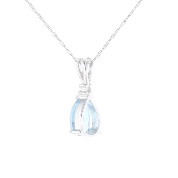 Blue Topaz Pendant