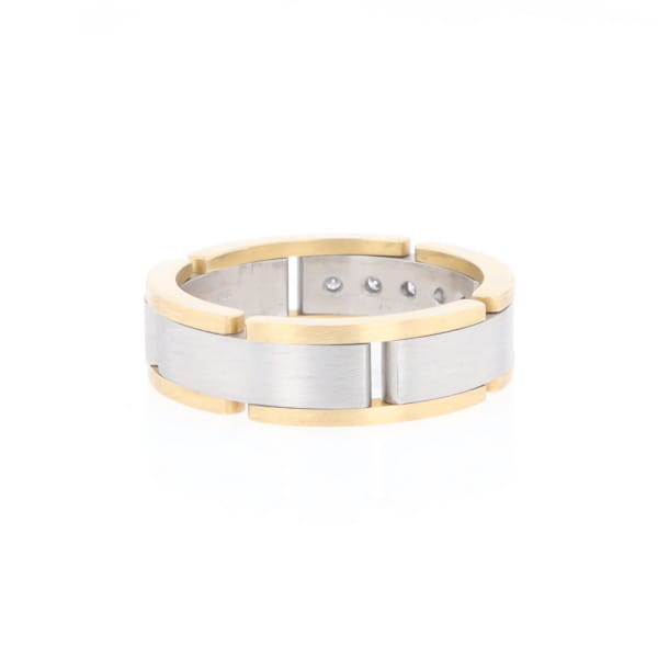 Moveable Men's 5 Diamond Ring