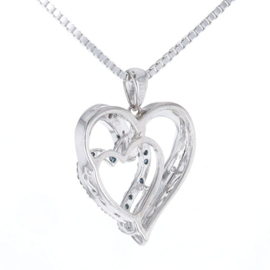Double Open Heart Pendant
