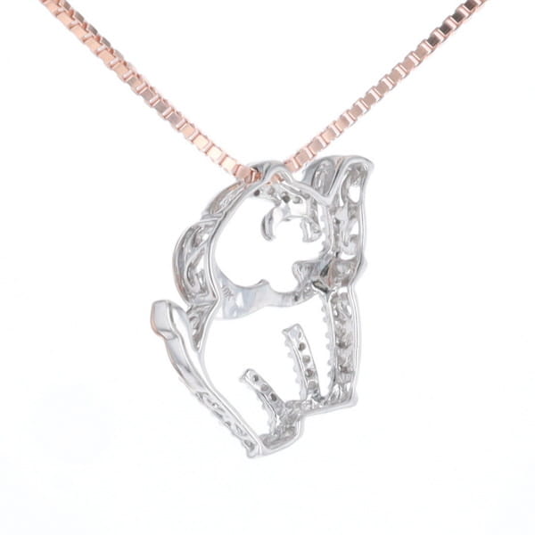 Elephant Diamond Pendant