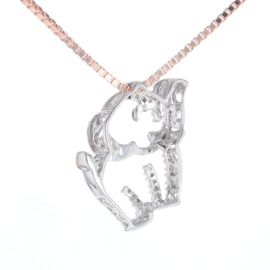 Elephant Diamond Pendant