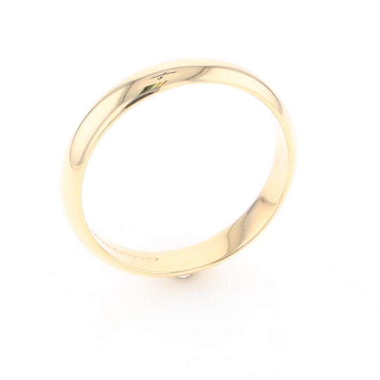 Plain Gold Men's Wedding Band