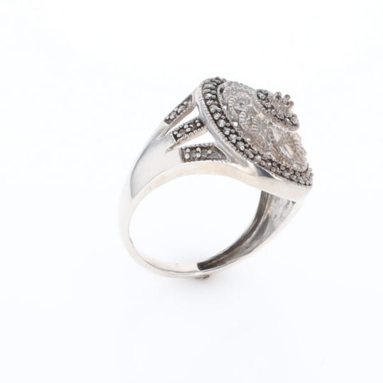 Open Work Filigree Design Ring